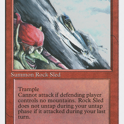 Goblin Rock Sled [Fourth Edition]