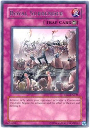 Royal Surrender [DR3-EN239] Rare
