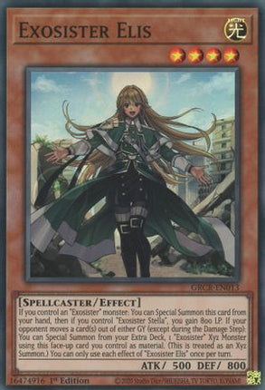 Exosister Elis (Super Rare) [GRCR-EN013] 1st Edition
