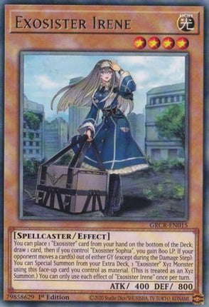 Exosister Irene (Rare) [GRCR-EN015] 1st Edition