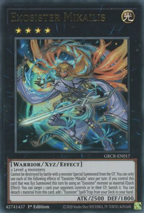 Exosister Mikailis (Ultra Rare) [GRCR-EN017] 1st Edition