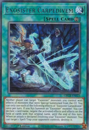 Exosister Carpedivem (Rare) [GRCR-EN023] 1st Edition