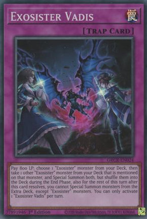 Exosister Vadis (Super Rare) [GRCR-EN024] 1st Edition