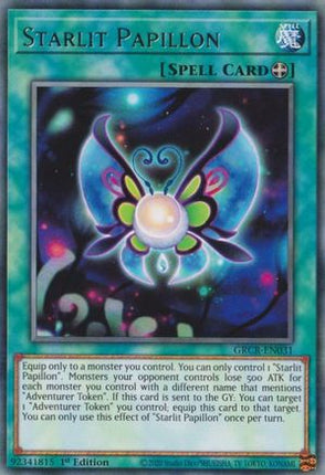 Starlit Papillon (Rare) [GRCR-EN031] 1st Edition