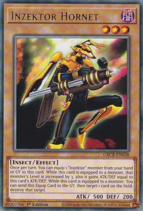 Inzektor Hornet (Rare) [GRCR-EN038] 1st Edition