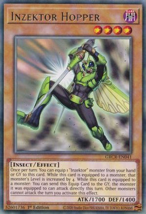 Inzektor Hopper (Rare) [GRCR-EN041] 1st Edition