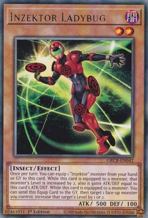 Inzektor Ladybug (Rare) [GRCR-EN042] 1st Edition