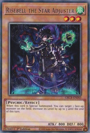 Risebell the Star Adjuster (Rare) [GRCR-EN043] 1st Edition