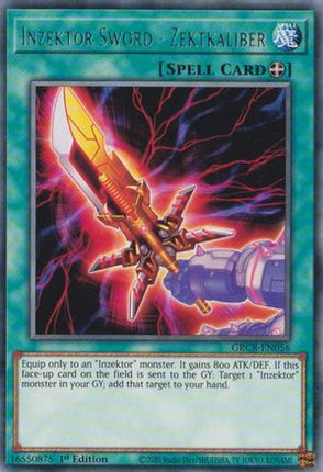 Inzektor Sword - Zektkaliber (Rare) [GRCR-EN056] 1st Edition
