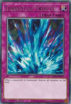 Torrential Tribute (Rare) [GRCR-EN057] 1st Edition
