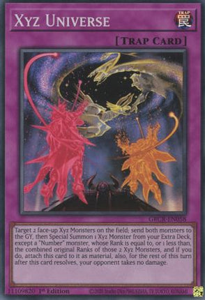 Xyz Universe (Super Rare) [GRCR-EN058] 1st Edition