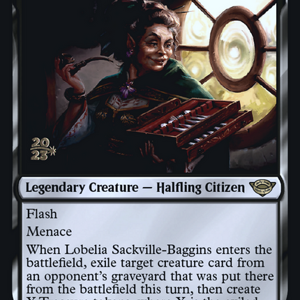 Lobelia Sackville-Baggins [Tales of Middle-earth Promos] Prerelease Foil