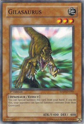 Gilasaurus (Common / Short Print) [SD09-EN005] Structure Deck: Dinosaur's Rage 1st Edition
