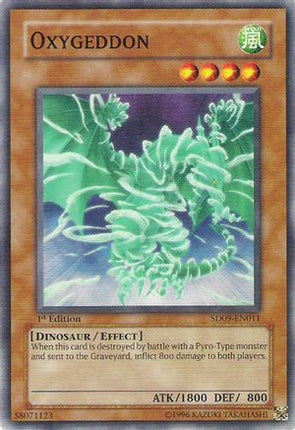 Oxygeddon (Common / Short Print) [SD09-EN011] Structure Deck: Dinosaur's Rage 1st Edition