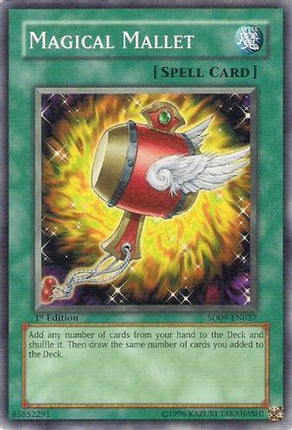 Magical Mallet (Common / Short Print) [SD09-EN027] Structure Deck: Dinosaur's Rage 1st Edition