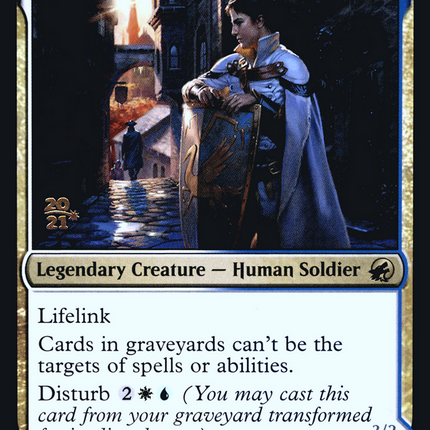 Dennick, Pious Apprentice // Dennick, Pious Apparition [Innistrad: Midnight Hunt Promos] Prerelease Foil