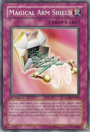 Magical Arm Shield (Common / Short Print) [SD09-EN032] Structure Deck: Dinosaur's Rage 1st Edition