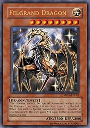 Felgrand Dragon (Ultra Rare) [SDRL-EN001] Structure Deck: Rise of the Dragon Lords 1st Edition