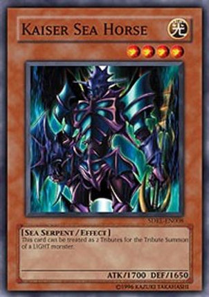 Kaiser Sea Horse (Common / Short Print) [SDRL-EN008] Structure Deck: Rise of the Dragon Lords 1st Edition