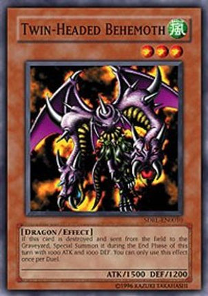 Twin-Headed Behemoth (Common / Short Print) [SDRL-EN010] Structure Deck: Rise of the Dragon Lords 1st Edition