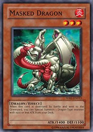 Masked Dragon (Common / Short Print) [SDRL-EN013] Structure Deck: Rise of the Dragon Lords 1st Edition
