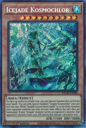 Icejade Kosmochlor (Secret Rare) [BACH-EN006] 1st Edition