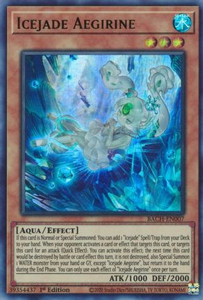 Icejade Aegirine (Ultra Rare) [BACH-EN007] 1st Edition