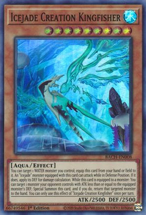 Icejade Creation Kingfisher (Super Rare) [BACH-EN008] 1st Edition
