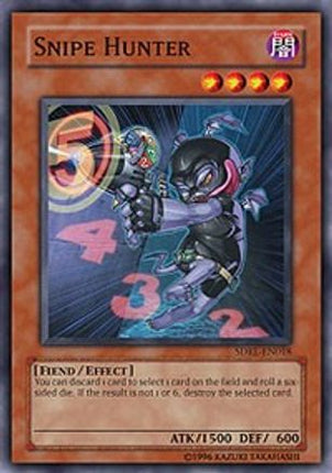 Snipe Hunter (Common / Short Print) [SDRL-EN018] Structure Deck: Rise of the Dragon Lords 1st Edition