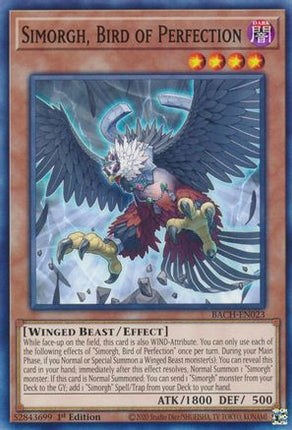 Simorgh, Bird of Perfection (Common / Short Print) [BACH-EN023] 1st Edition