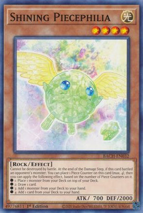 Shining Piecephilia (Common / Short Print) [BACH-EN032] 1st Edition