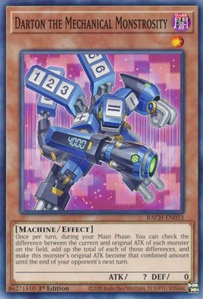 Darton the Mechanical Monstrosity (Common / Short Print) [BACH-EN033] 1st Edition
