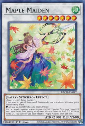 Maple Maiden (Common / Short Print) [BACH-EN042] 1st Edition