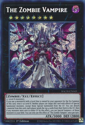 The Zombie Vampire (Secret Rare) [BACH-EN045] 1st Edition