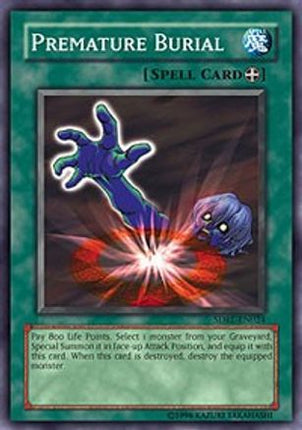 Premature Burial (Common / Short Print) [SDRL-EN024] Structure Deck: Rise of the Dragon Lords 1st Edition