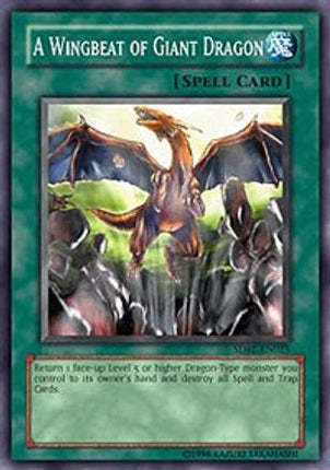 A Wingbeat of Giant Dragon (Common / Short Print) [SDRL-EN025] Structure Deck: Rise of the Dragon Lords 1st Edition