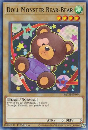 Doll Monster Bear-Bear (Common / Short Print) [BACH-EN094] 1st Edition