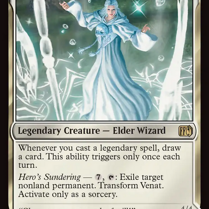 Venat, Heart of Hydaelyn // Hydaelyn, the Mothercrystal [FINAL FANTASY] Foil
