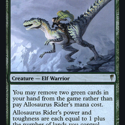Allosaurus Rider [The List] Foil