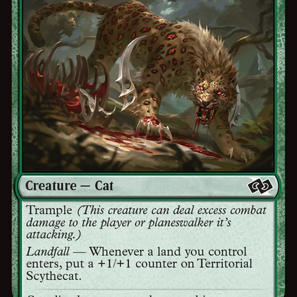 Territorial Scythecat [Foundations Jumpstart] Foil