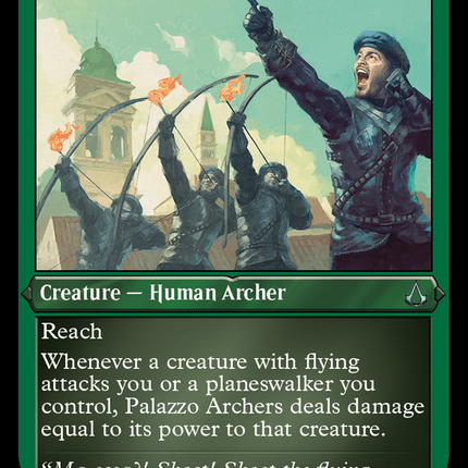 Palazzo Archers [Assassin's Creed] Etched Foil