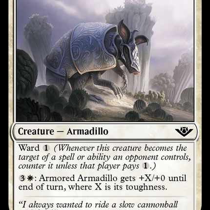 Armored Armadillo [Outlaws of Thunder Junction] Foil
