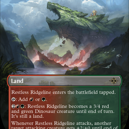 Restless Ridgeline (Borderless) [The Lost Caverns of Ixalan]