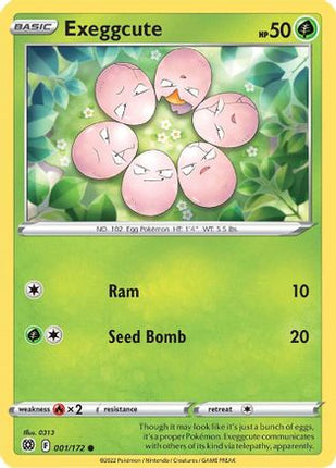 Exeggcute - 1/172 [SWSH09: Brilliant Stars] Reverse Holofoil
