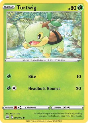 Turtwig - 6/172 [SWSH09: Brilliant Stars] Reverse Holofoil