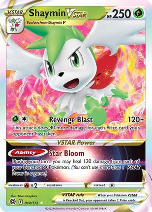 Shaymin VSTAR - 14/172 [SWSH09: Brilliant Stars] Holofoil