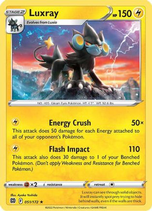 Luxray - 51/172 [SWSH09: Brilliant Stars]