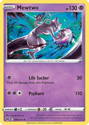 Mewtwo - 56/172 [SWSH09: Brilliant Stars] Reverse Holofoil