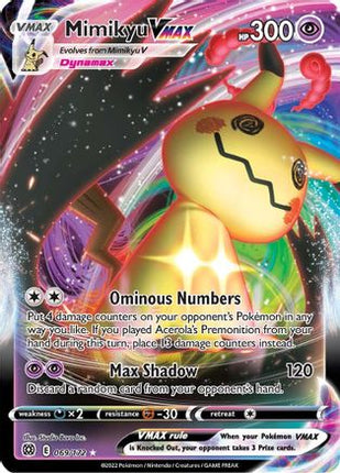 Mimikyu VMAX - 69/172 [SWSH09: Brilliant Stars] Holofoil