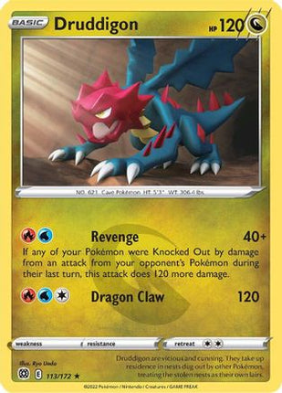 Druddigon - 113/172 [SWSH09: Brilliant Stars] Reverse Holofoil